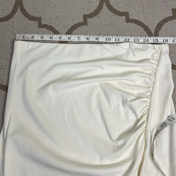 Artizia wildfred vespa skirt ruched midi skirt with a thigh slit - Picture 5 of 9